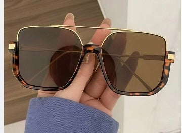 Neo-Matrix Silver Metal Frameless Sunglasses - Cyberpunk Luxury Aesthetic Glasses